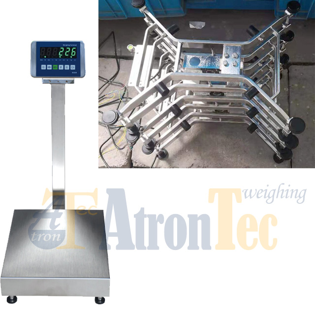 Công suất 30kg Nền tảng điện tử bằng thép không gỉ Cân, Màn hình LED Cân điện tử chống nước